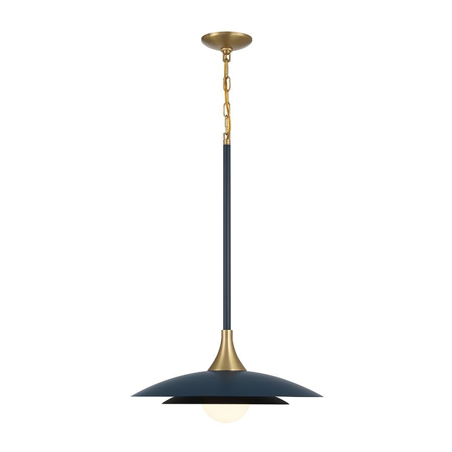 Suspension Welsh - Bleu 18" by Eurofase | Luminaires & cie