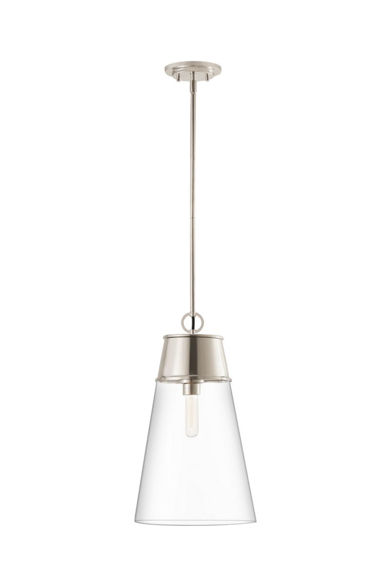 Suspension Wentworth - Nickel poli by Z-Lite | Luminaires & cie