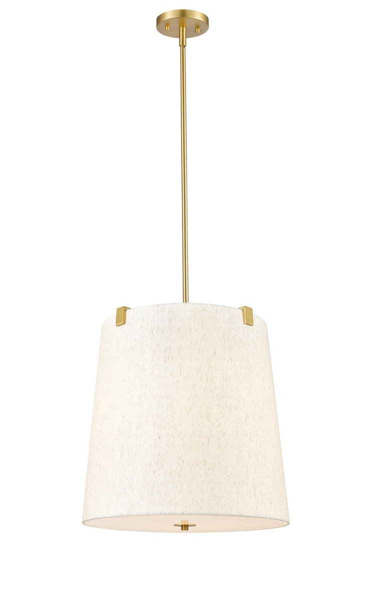 Suspension Weston - Or moderne Crème 18" by Z-Lite | Luminaires & cie