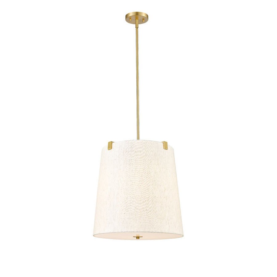 Suspension Weston - Or moderne Crème 18" by Z - Lite | Luminaires & cie