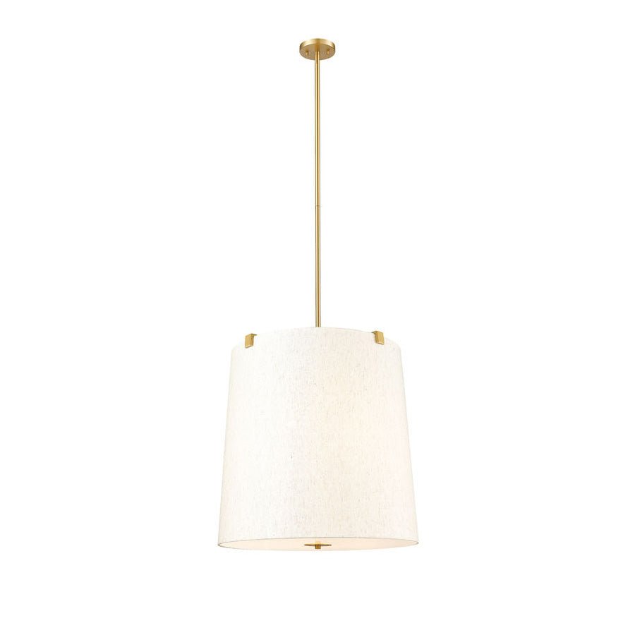 Suspension Weston - Or moderne Crème 24" by Z - Lite | Luminaires & cie
