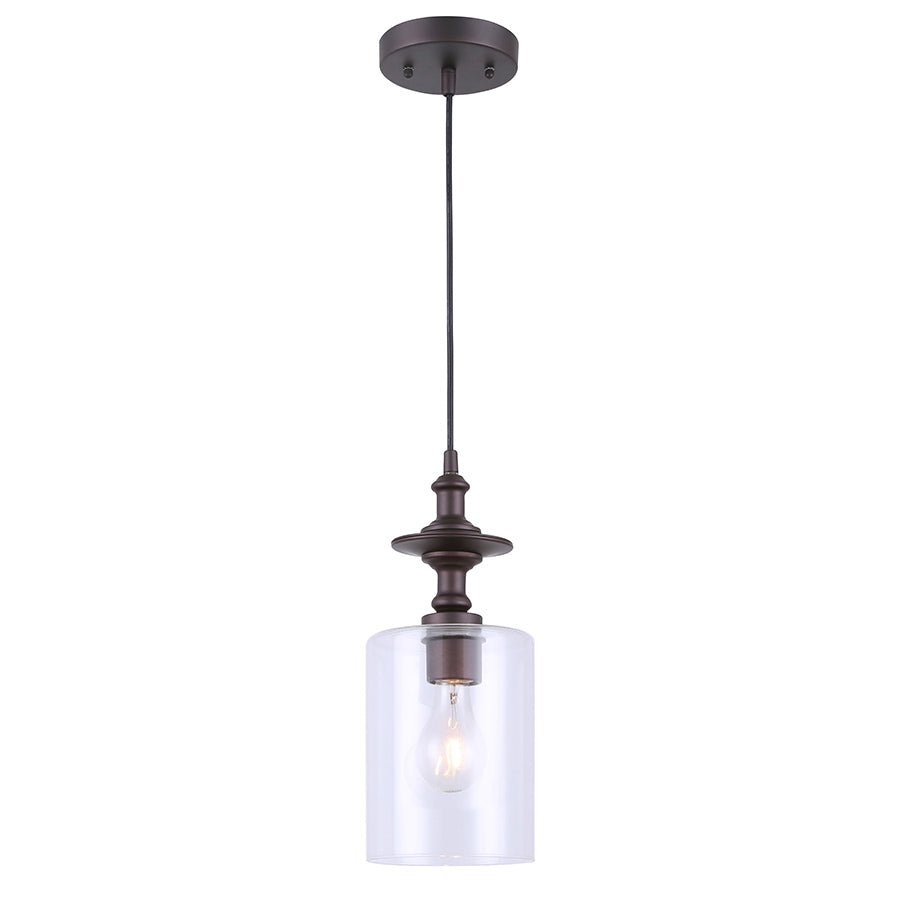 Suspension York - Bronze frotté d'huile by Canarm | Luminaires & cie