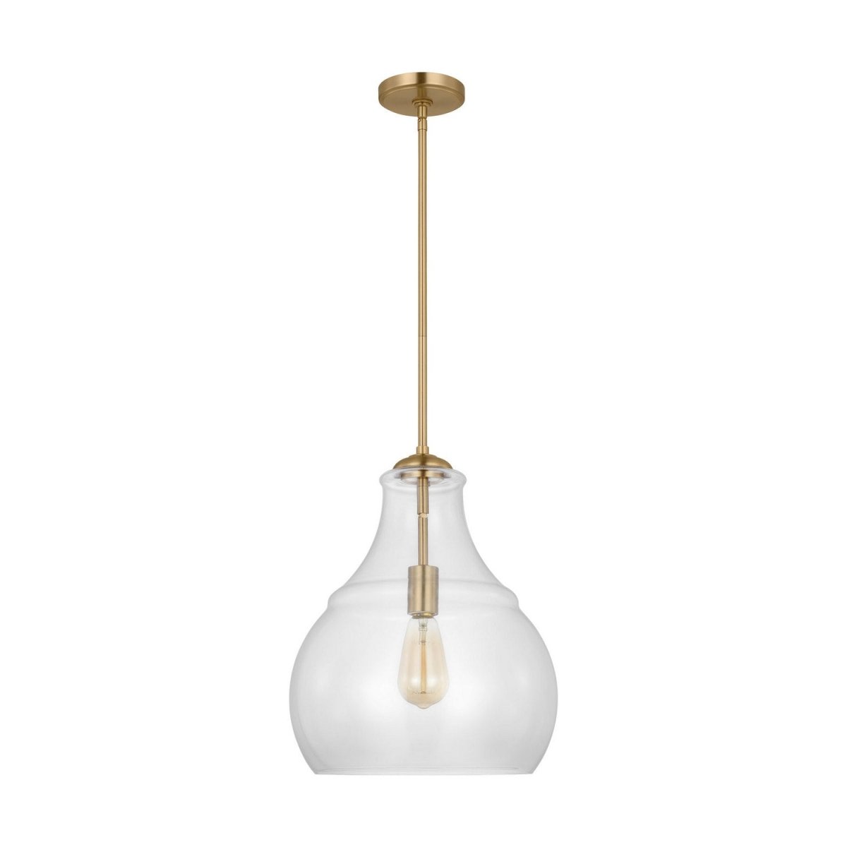 Suspension Zola - Laiton satiné by Visual Comfort Studio | Luminaires & cie