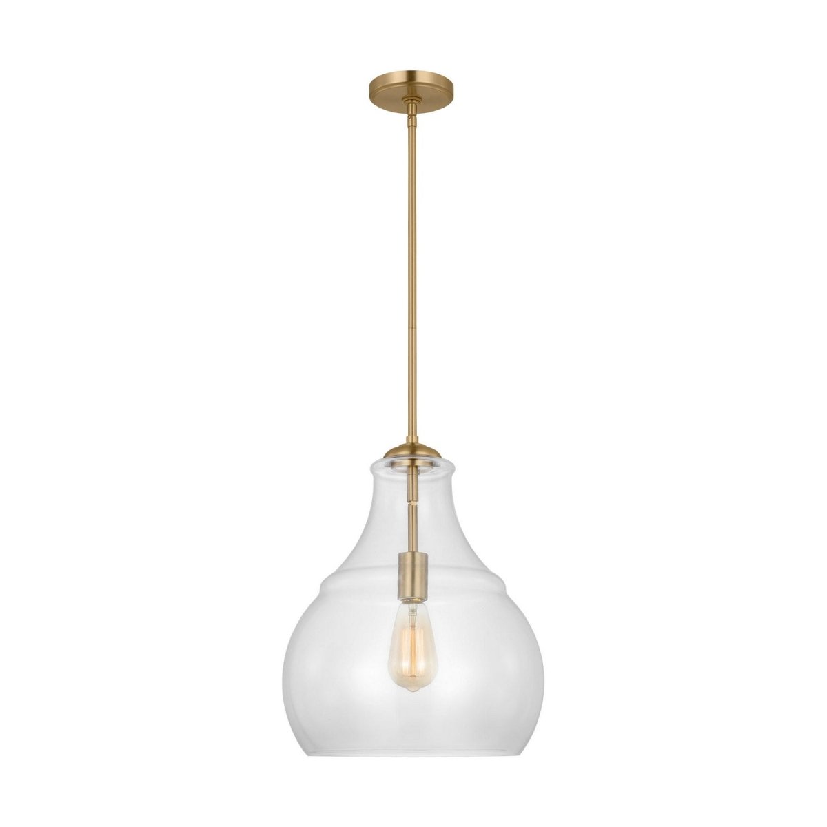Suspension Zola - Nickel satiné by Visual Comfort Studio | Luminaires & cie