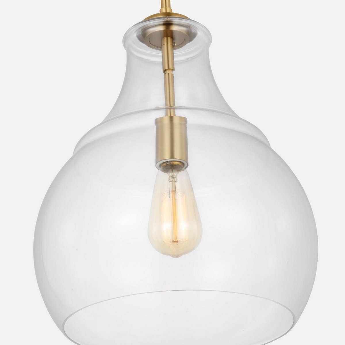 Suspension Zola - Nickel satiné by Visual Comfort Studio | Luminaires & cie