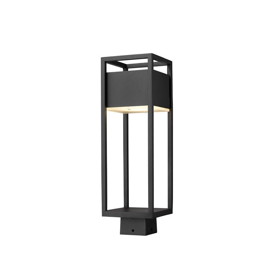 Tête de poteau extérieure Barwick S - 6 1/4" by Z - Lite | Luminaires & cie