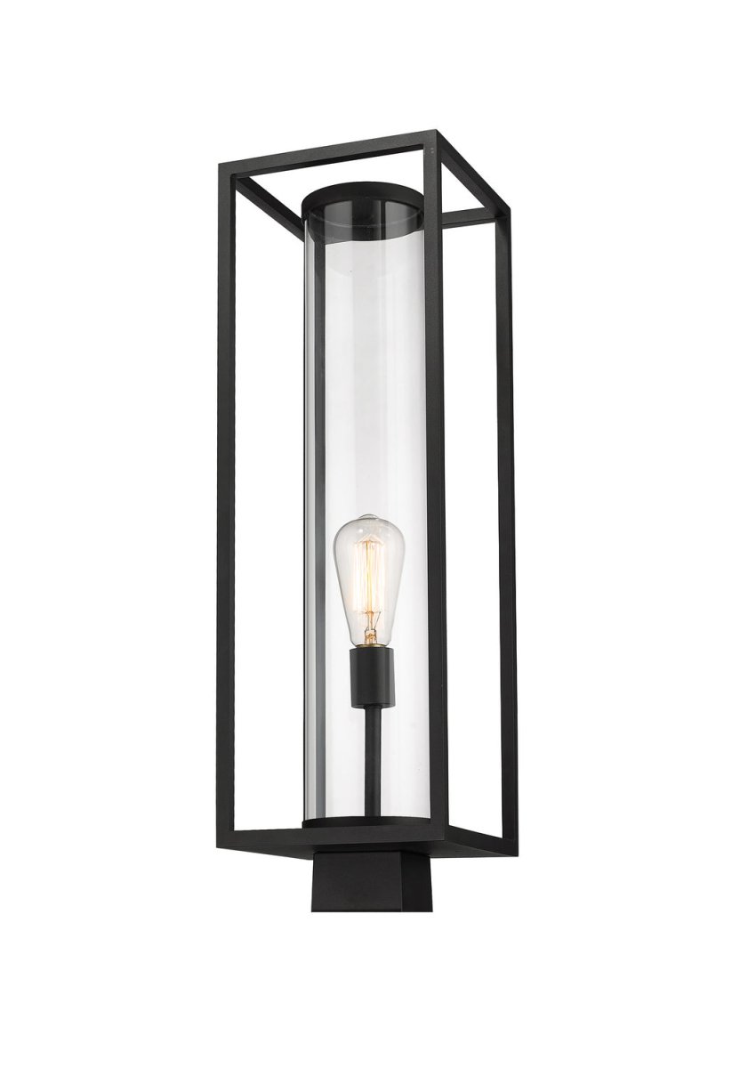 Tête de pôteau extérieure Dunbroch - Noir 26 1/4" by Z-Lite | Luminaires & cie