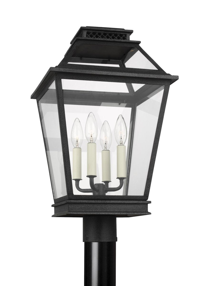 Tête de poteau extérieure Falmouth - by Visual Comfort Studio | Luminaires & cie