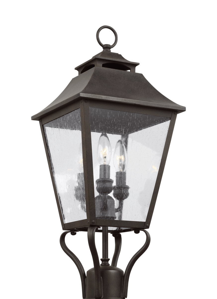 Tête de poteau extérieure Galena - 9 1/2" by Visual Comfort Studio | Luminaires & cie