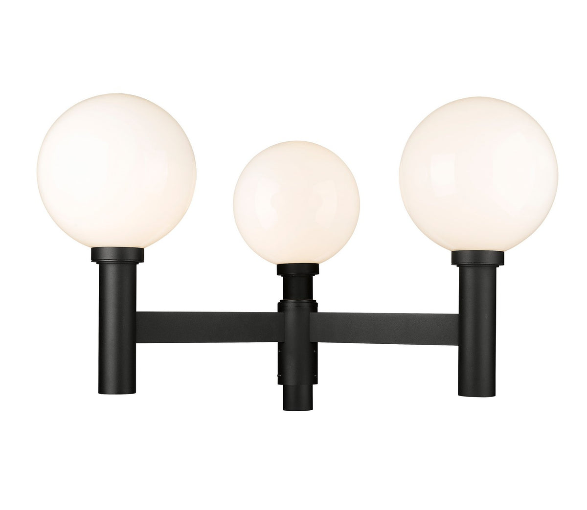 Tête de pôteau extérieure Laurent Opale blanc, 39", 22 1/2" – vue 2