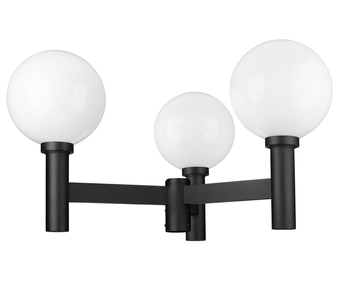 Tête de pôteau extérieure Laurent Opale blanc, 39", 22 1/2" – vue 4