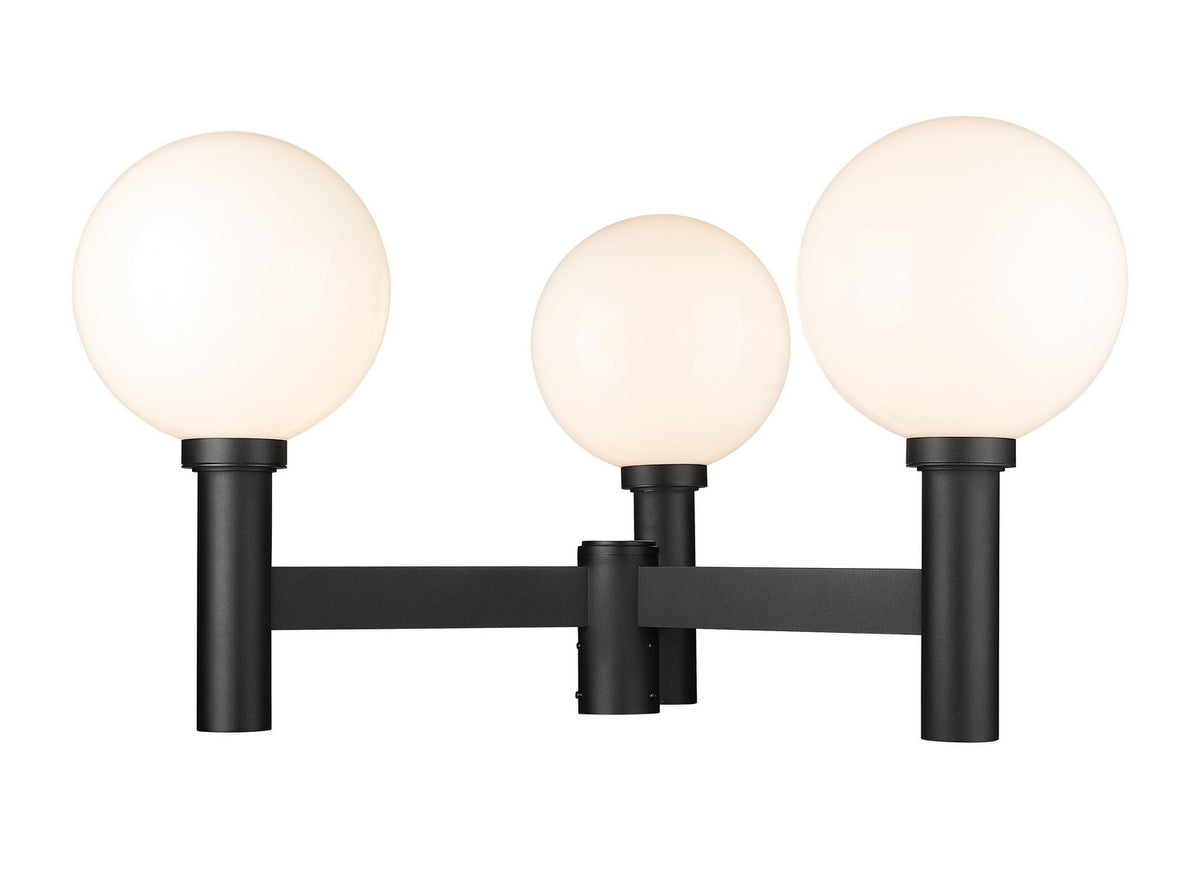 Tête de pôteau extérieure Laurent Opale blanc, 39", 22 1/2" – Z-Lite
