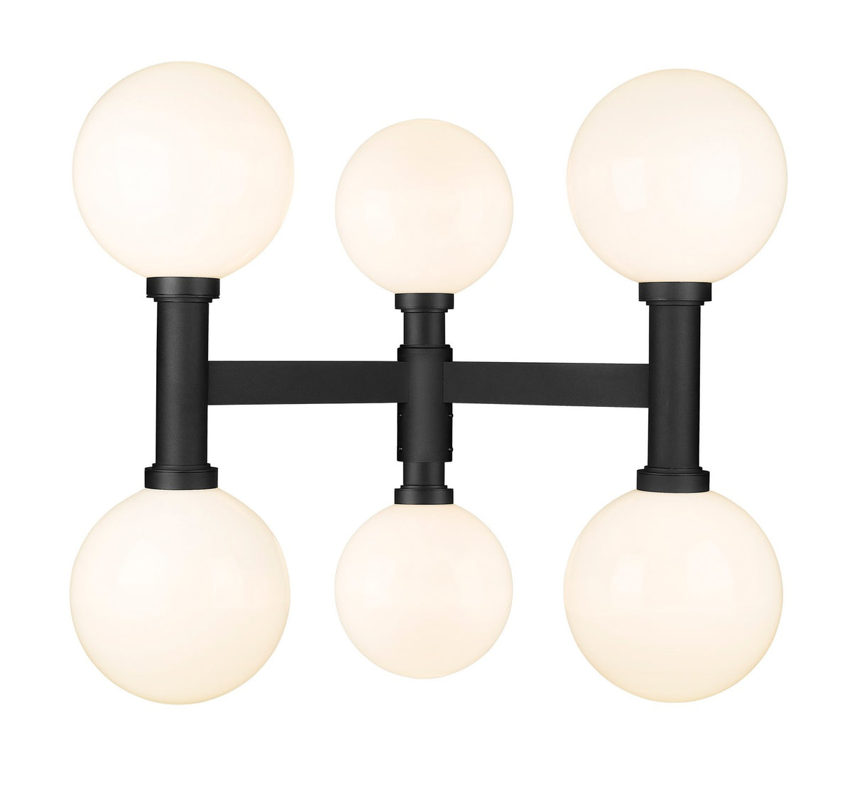 Tête de pôteau extérieure Laurent Opale blanc, 39", 34 1/2" – vue 2