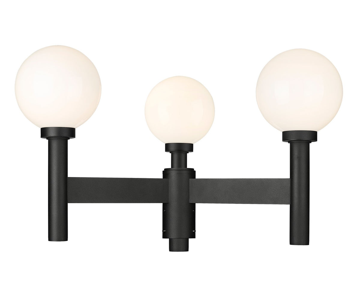 Tête de pôteau extérieure Laurent Opale blanc, 30", 18" – vue 2