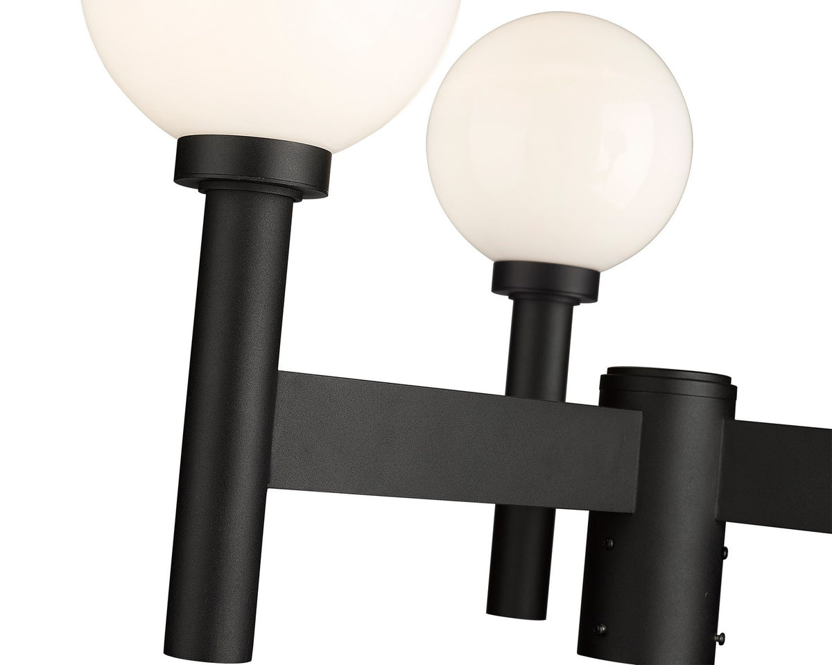 Tête de pôteau extérieure Laurent Opale blanc, 30", 18" – vue 5