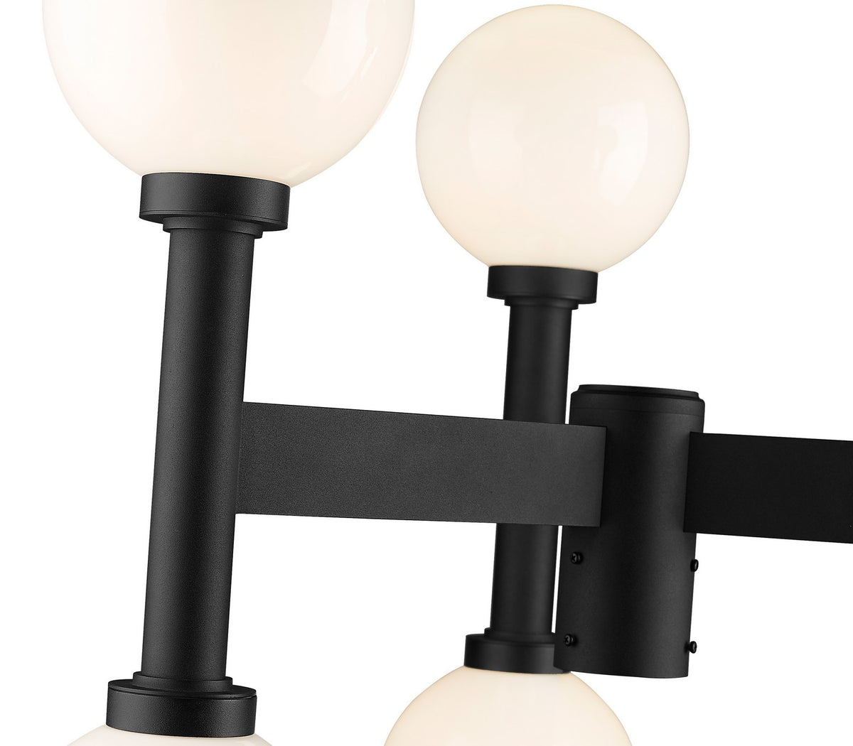 Tête de pôteau extérieure Laurent Opale blanc, 30", 27" – vue 5