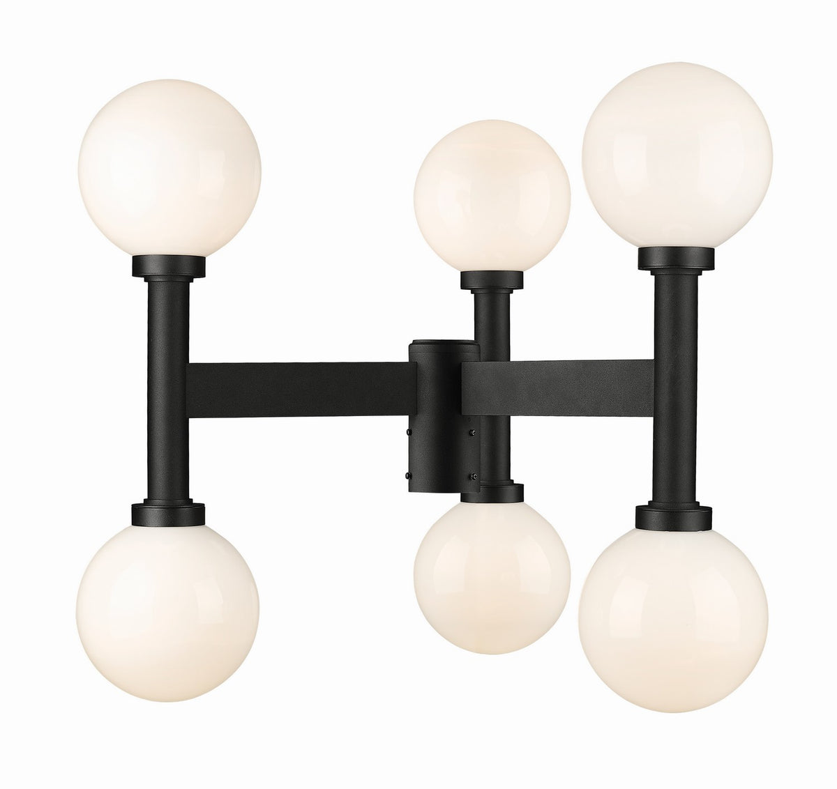 Tête de pôteau extérieure Laurent Opale blanc, 30", 27" – Z-Lite
