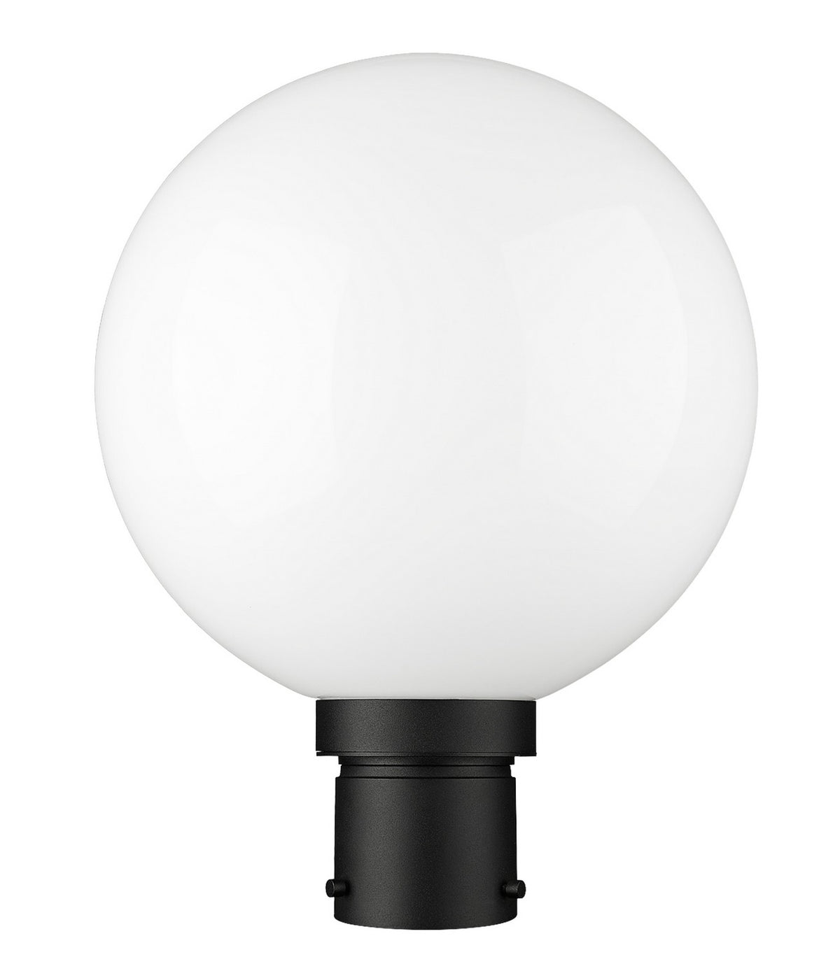 Tête de pôteau extérieure Laurent Opale blanc, 12", 15 3/4" – vue 4