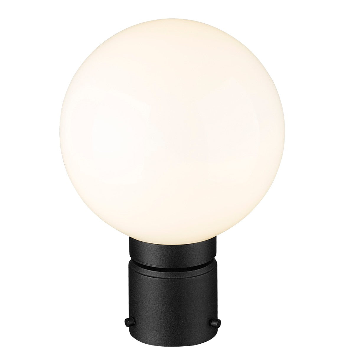 Tête de pôteau extérieure Laurent Opale blanc, 8", 11 1/2" – vue 3
