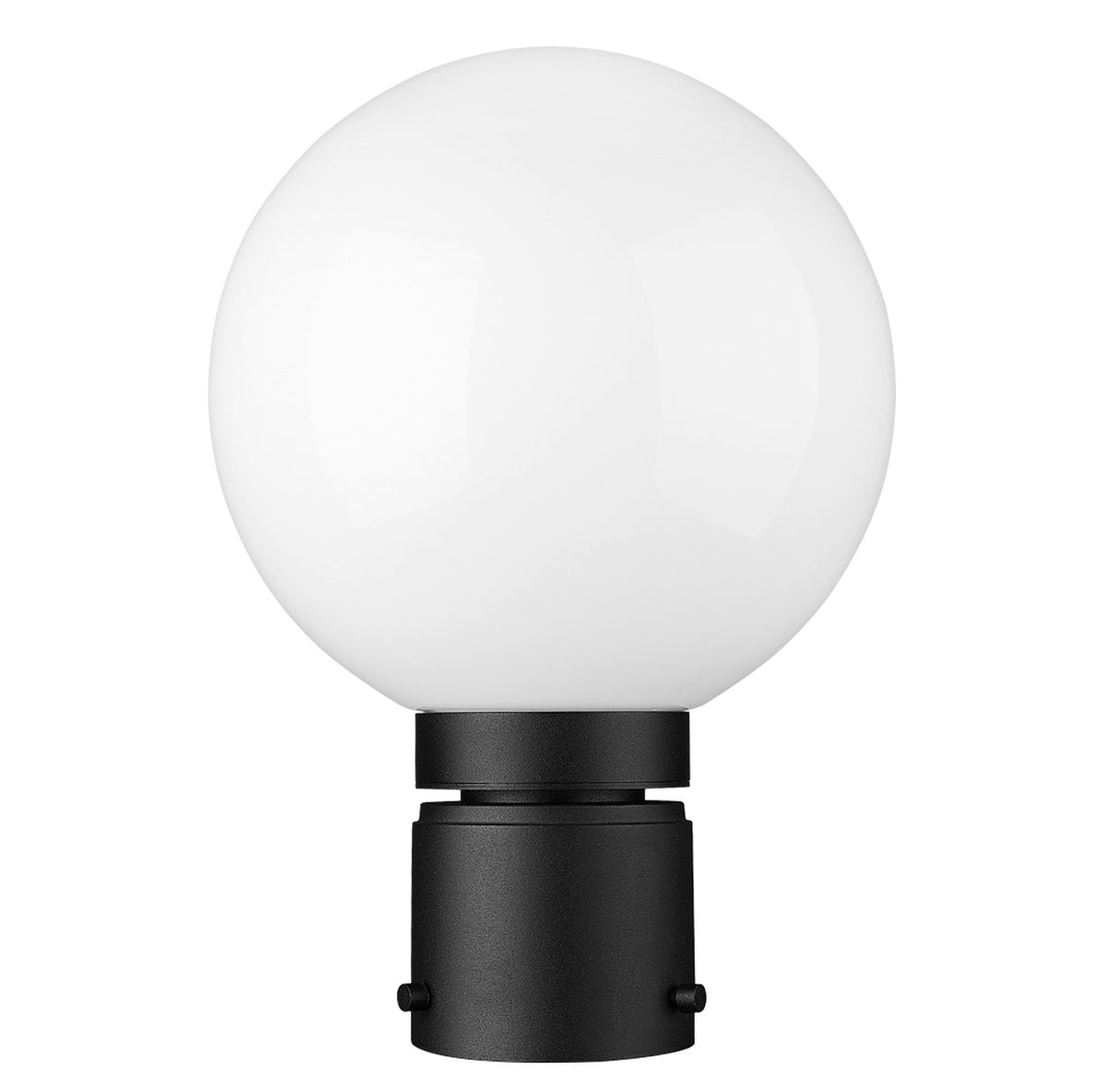 Tête de pôteau extérieure Laurent Opale blanc, 8", 11 1/2" – vue 4
