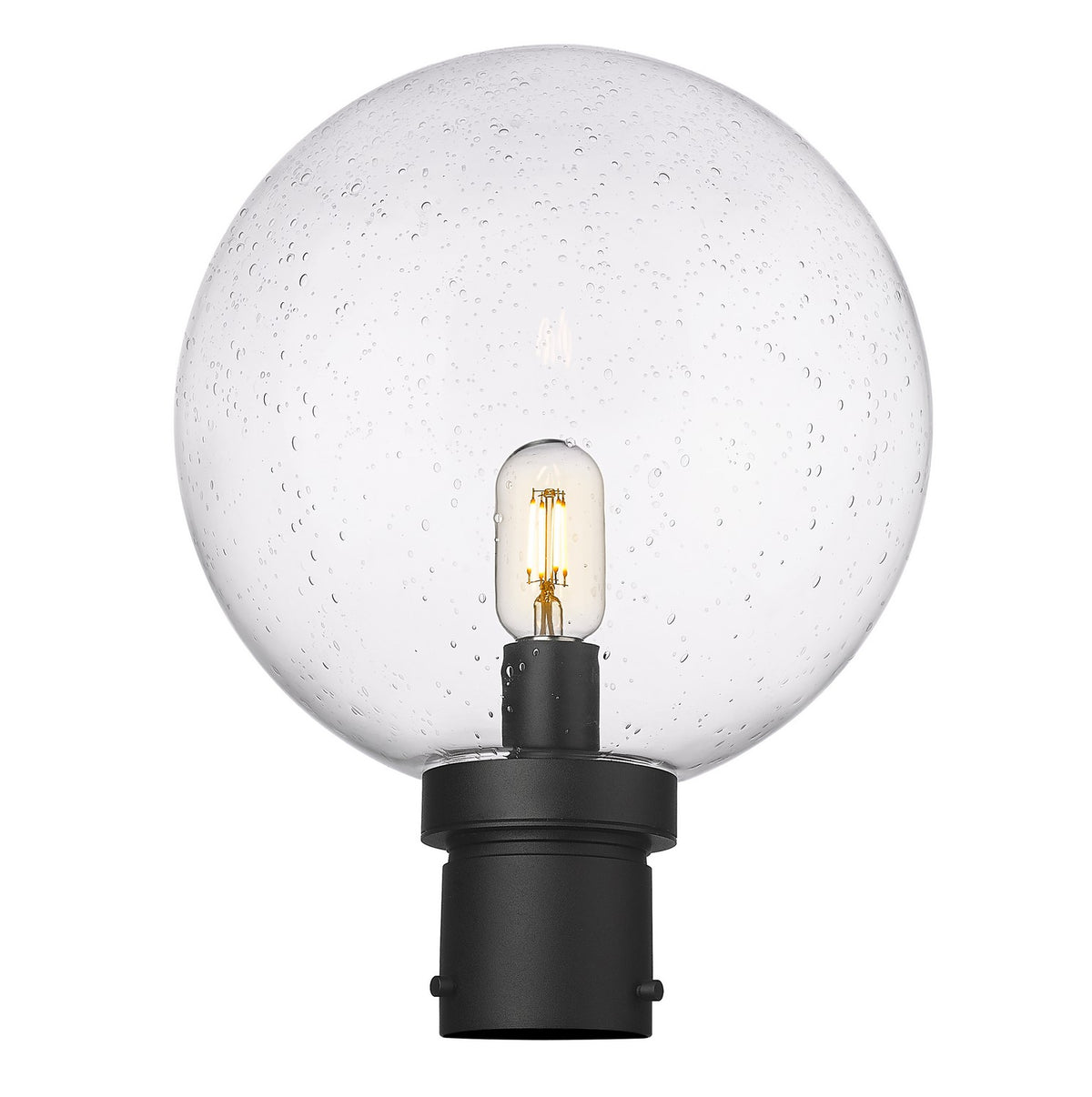 Tête de pôteau extérieure Laurent Grené transparent, 12", 15 3/4" – vue 2