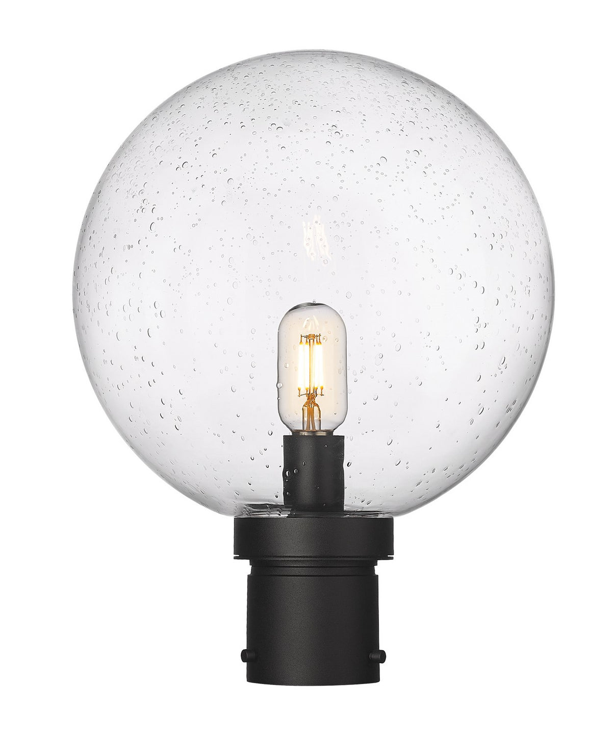 Tête de pôteau extérieure Laurent Grené transparent, 12", 15 3/4" – Z-Lite
