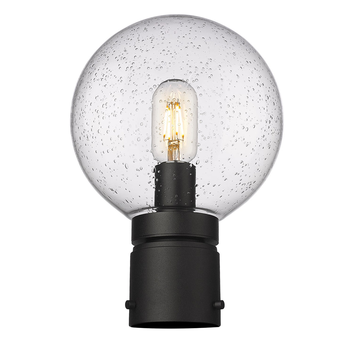 Tête de pôteau extérieure Laurent Grené transparent, 8", 11 1/2" – vue 2