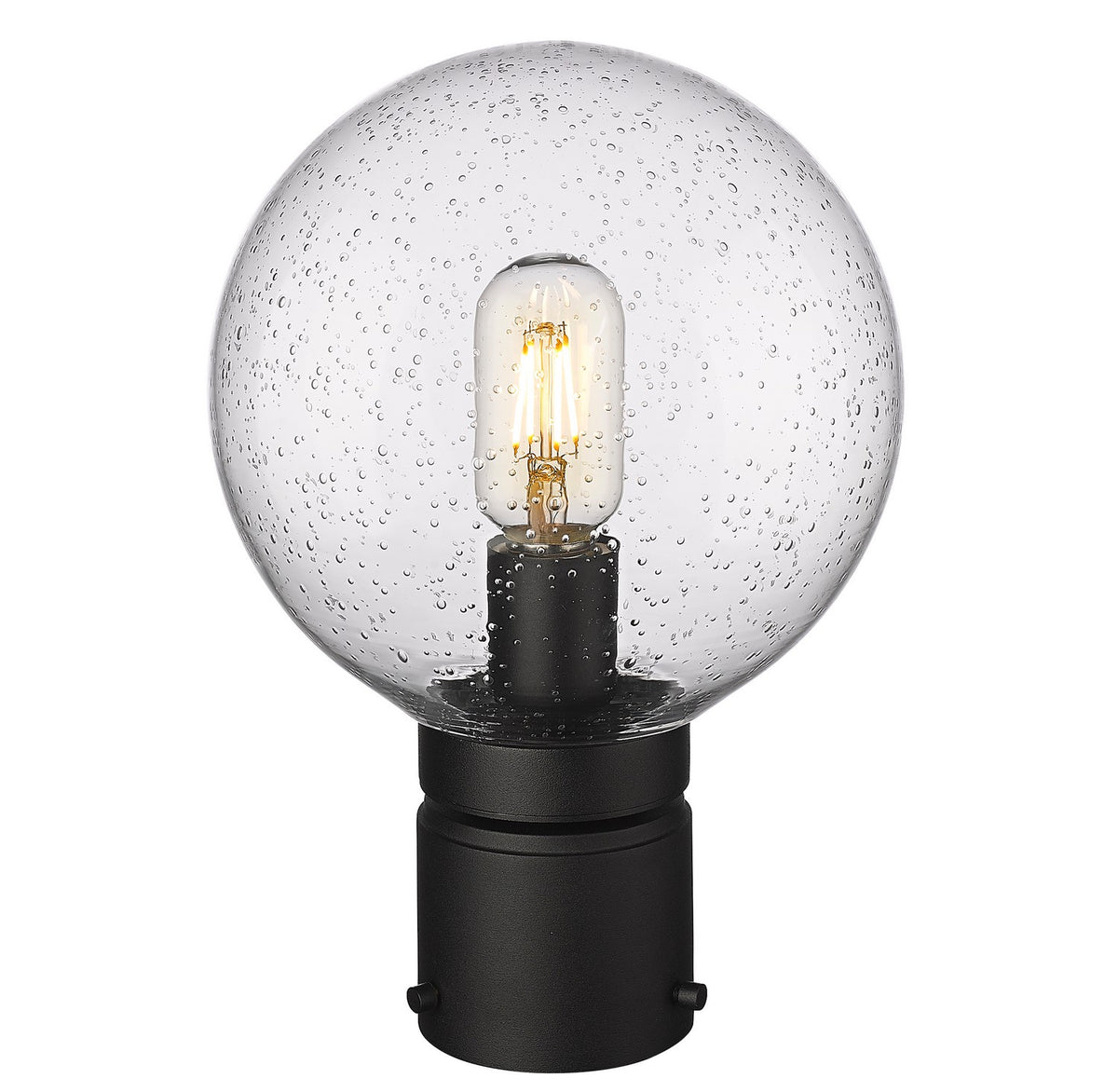 Tête de pôteau extérieure Laurent Grené transparent, 8", 11 1/2" – vue 3