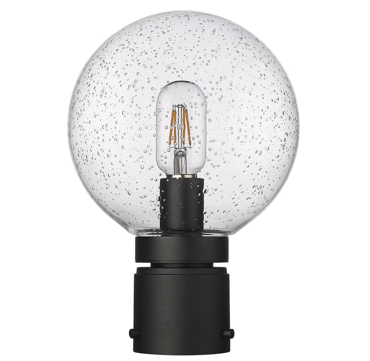 Tête de pôteau extérieure Laurent Grené transparent, 8", 11 1/2" – vue 4
