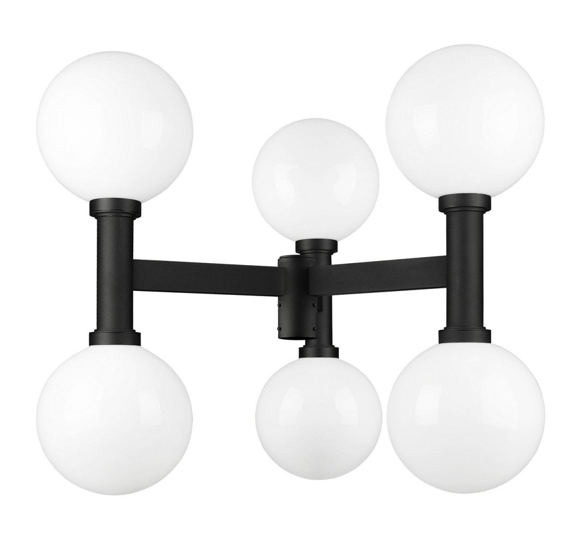 Tête de pôteau extérieure Laurent - Grené transparent 8" 11 1/2" by Z-Lite | Luminaires & cie