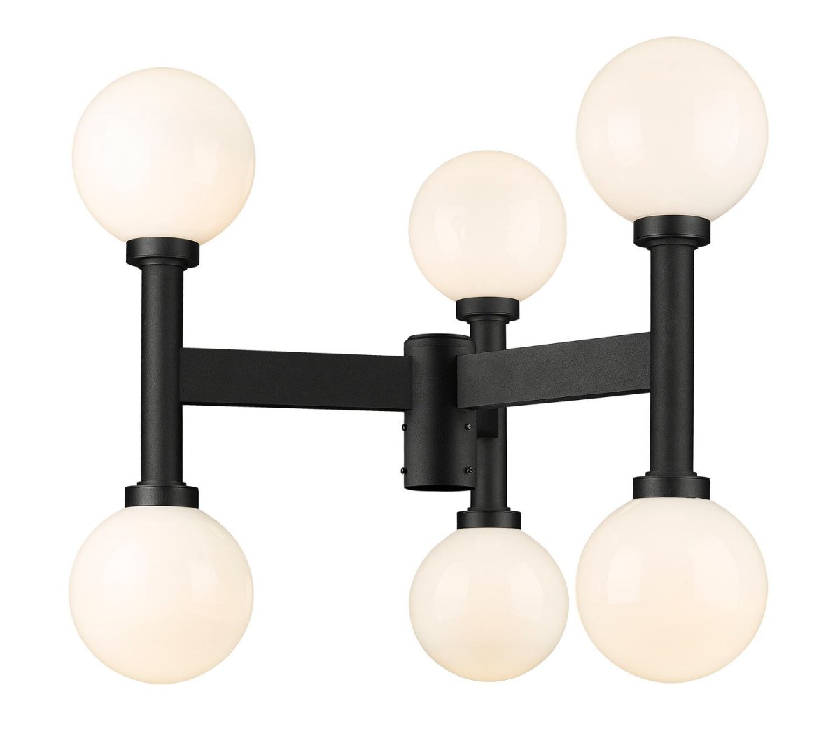 Tête de pôteau extérieure Laurent - Grené transparent 8" 11 1/2" by Z-Lite | Luminaires & cie