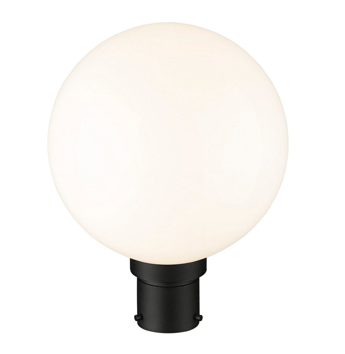 Tête de pôteau extérieure Laurent - Grené transparent 8" 11 1/2" by Z-Lite | Luminaires & cie