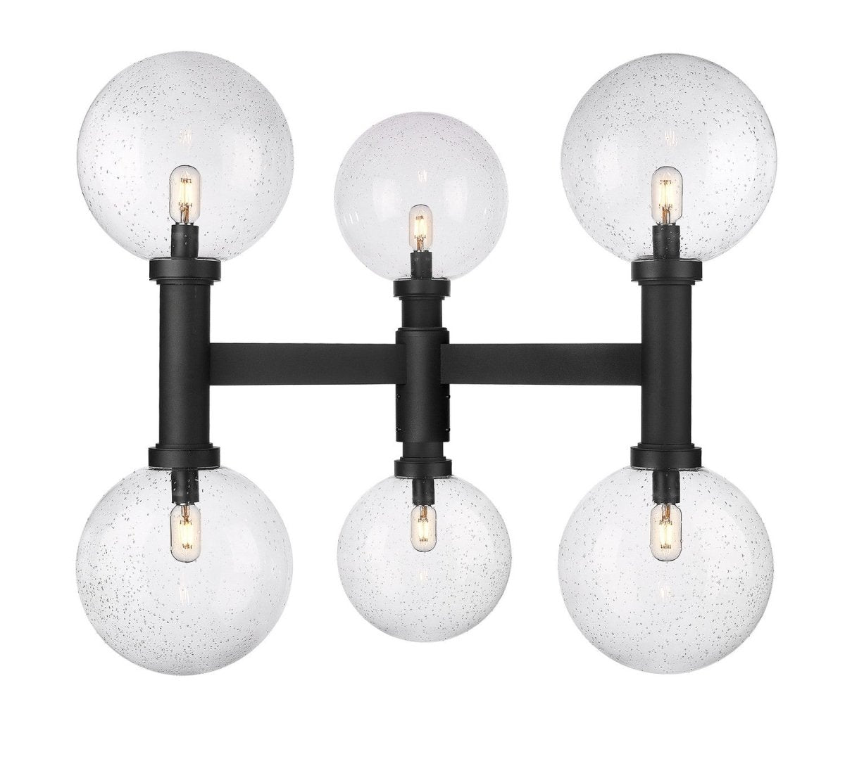 Tête de pôteau extérieure Laurent - Grené transparent 8" 11 1/2" by Z-Lite | Luminaires & cie