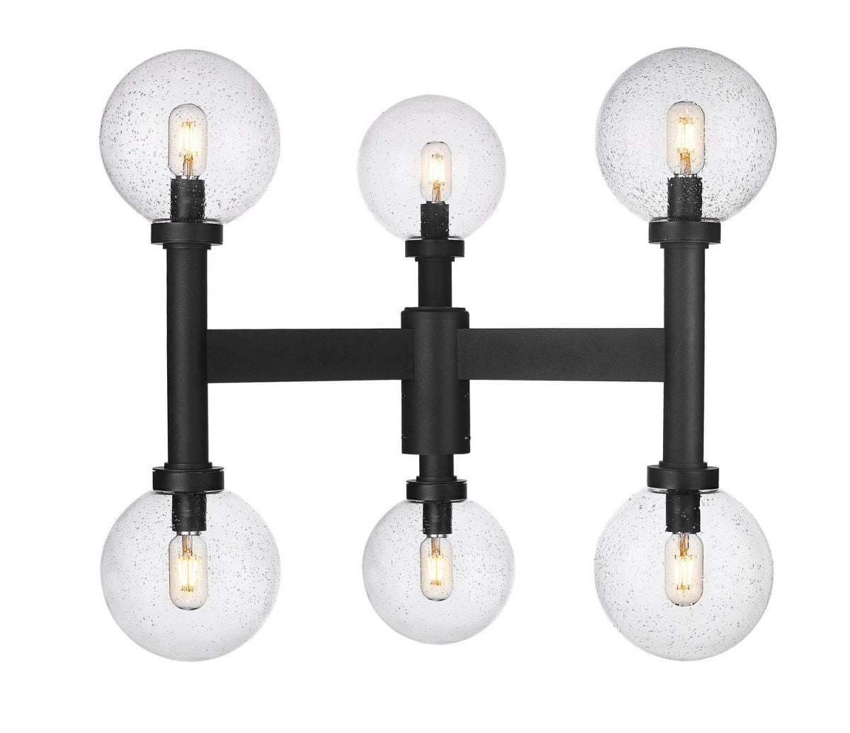 Tête de pôteau extérieure Laurent - Grené transparent 8" 11 1/2" by Z-Lite | Luminaires & cie