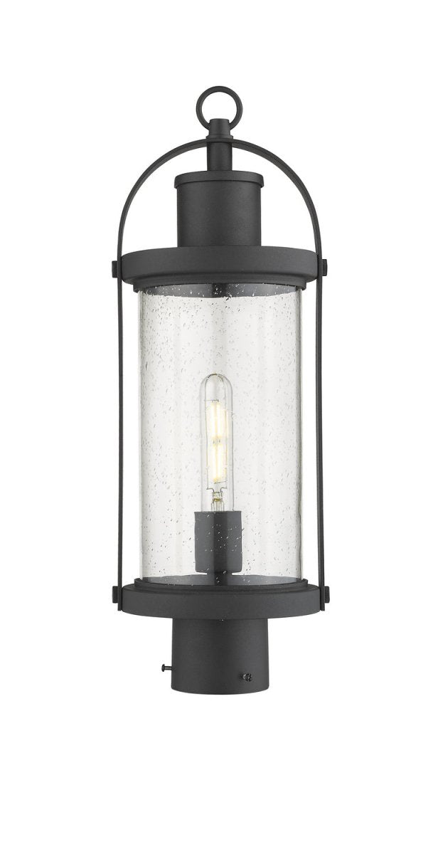 Tête de pôteau extérieure Roundhouse - 7 1/2" by Z-Lite | Luminaires & cie