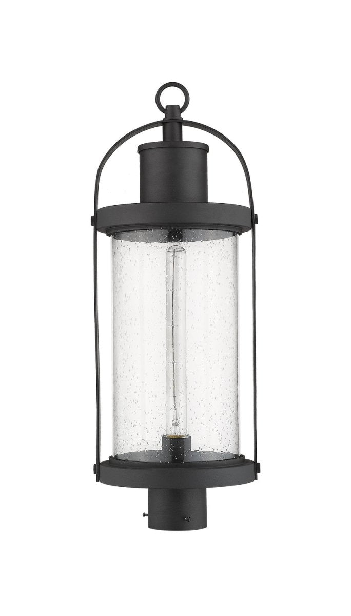 Tête de pôteau extérieure Roundhouse - 12" by Z-Lite | Luminaires & cie