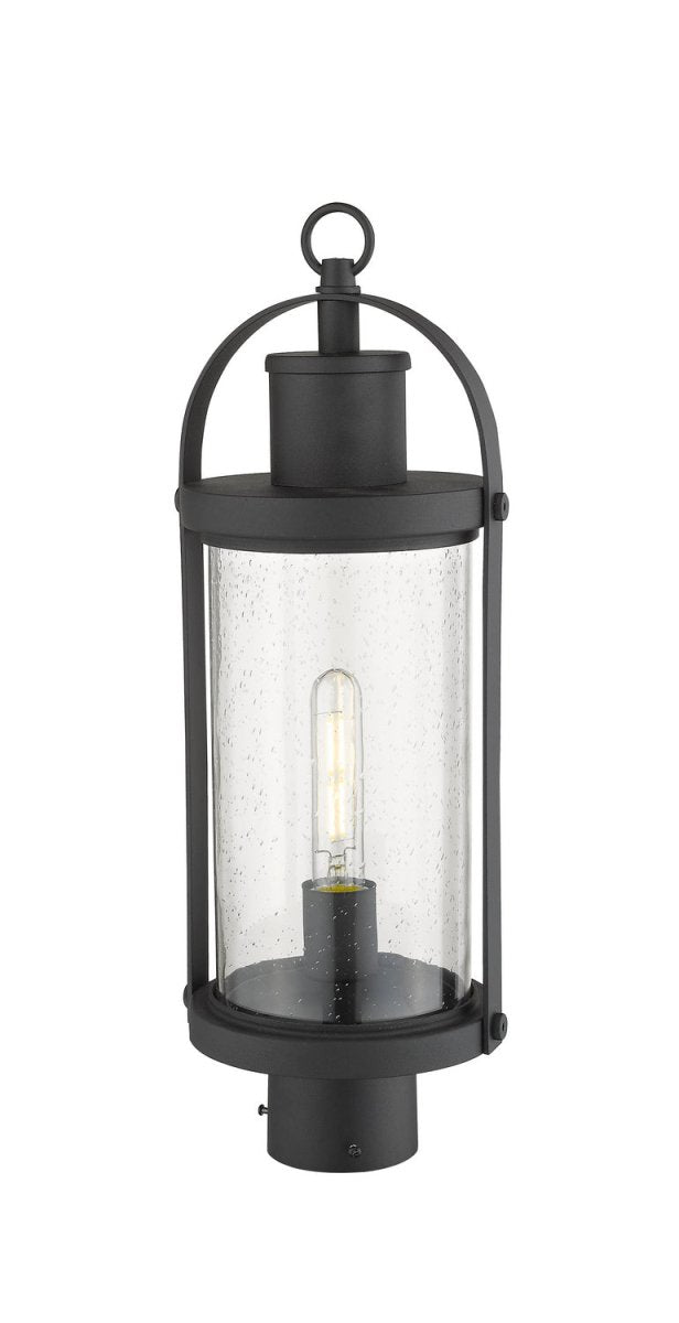 Tête de pôteau extérieure Roundhouse - 12" by Z-Lite | Luminaires & cie
