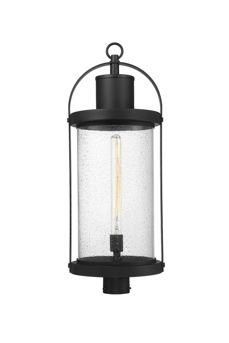 Tête de pôteau extérieure Roundhouse - 12" by Z-Lite | Luminaires & cie