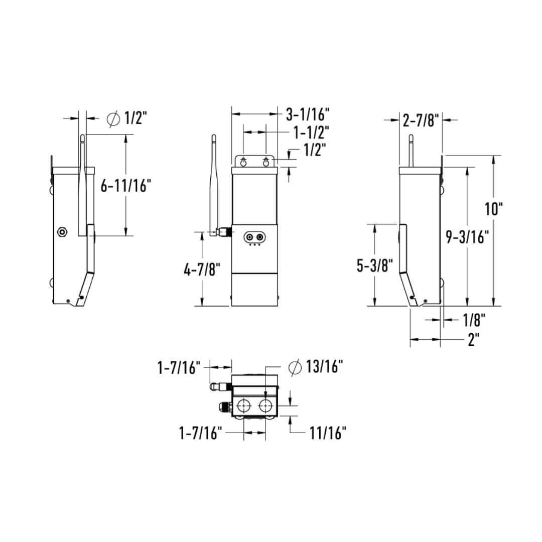 Transformateur paysager Magcore - by dals | Luminaires & cie