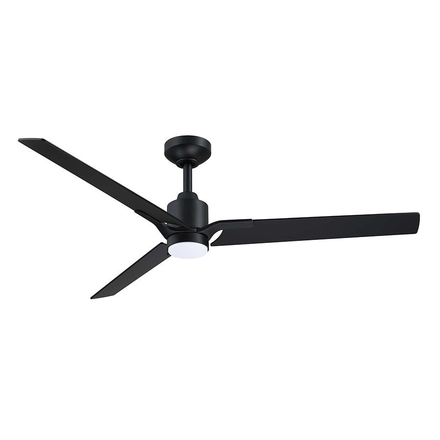 Ventilateur Ancon - Noir mat by Kendal | Luminaires & cie