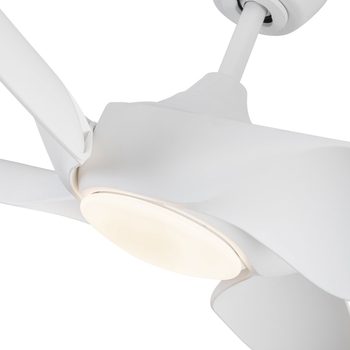 Ventilateur Coronado - Blanc mat 55 5/8" by Kuzco Lighting | Luminaires & cie