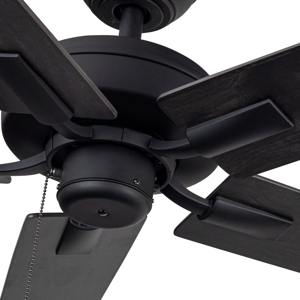 Ventilateur de plafond Erikson Aucun kit lumineux avec chaîne de tirage, Noir – vue 3