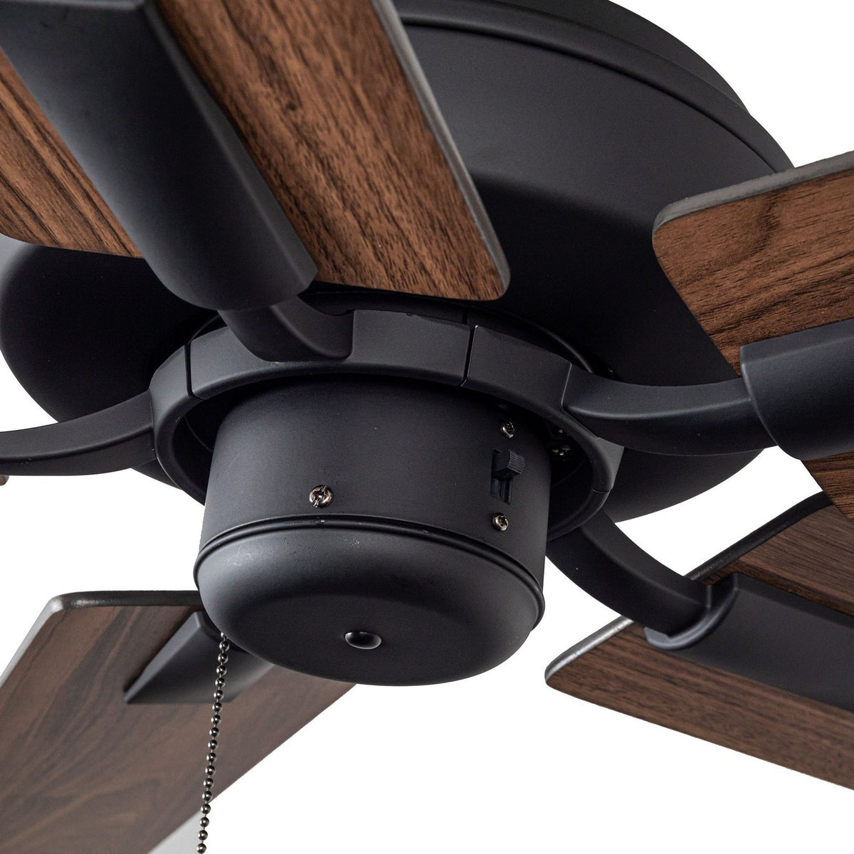 Ventilateur de plafond Erikson Aucun kit lumineux avec chaîne de tirage, Noir – vue 4