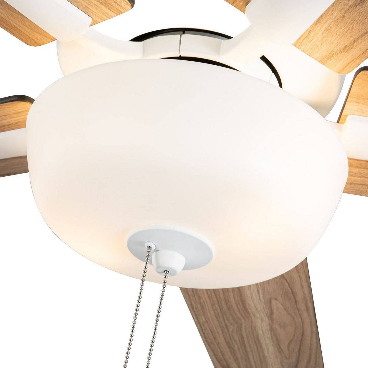 Ventilateur de plafond Erikson Ensemble luminaire avec chaînette, Blanc – vue 3