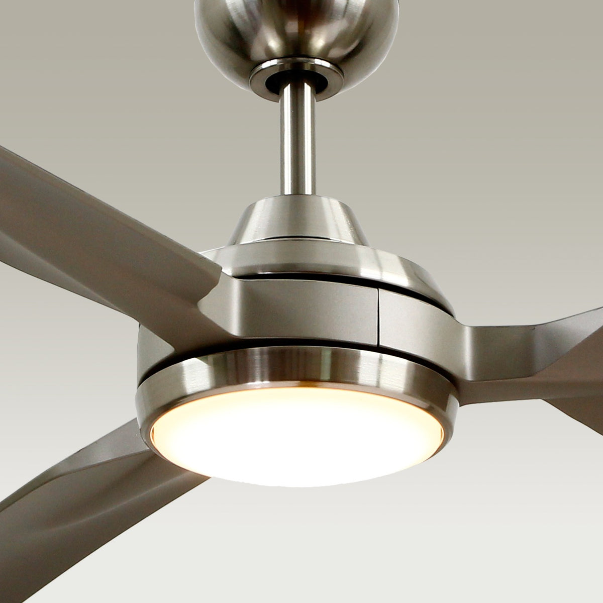 Ventilateur de plafond Fremont Nickel brossé – vue 4