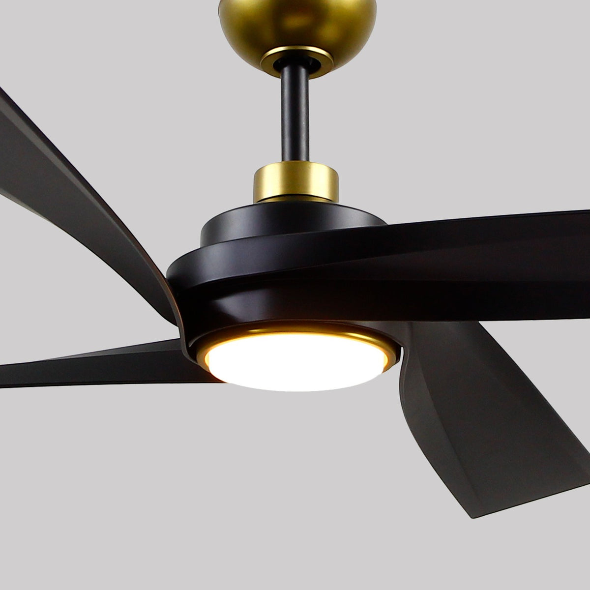 Ventilateur de plafond Horizon Or brossé – vue 4