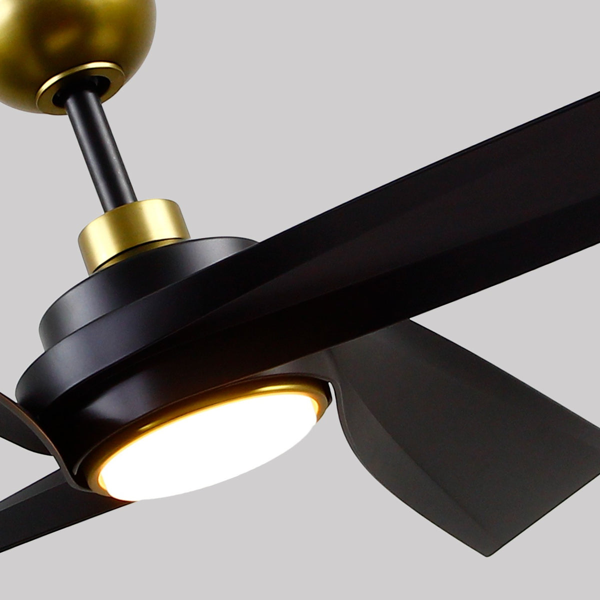 Ventilateur de plafond Horizon Or brossé – vue 5