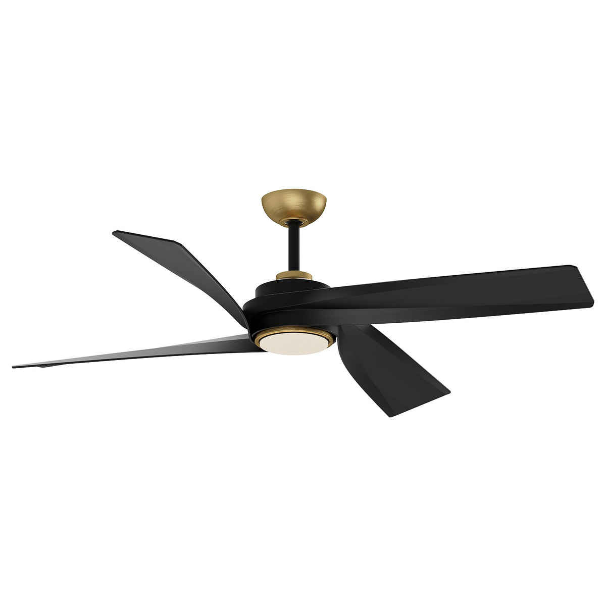 Ventilateur de plafond Horizon Or brossé – Kuzco Lighting