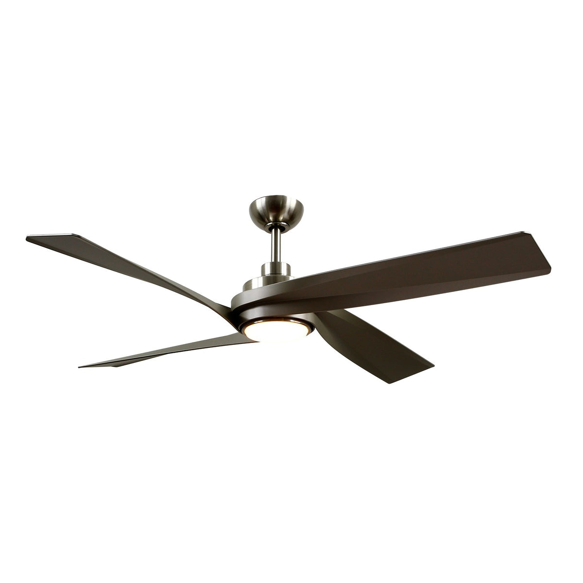 Ventilateur de plafond Horizon Nickel brossé – vue 2