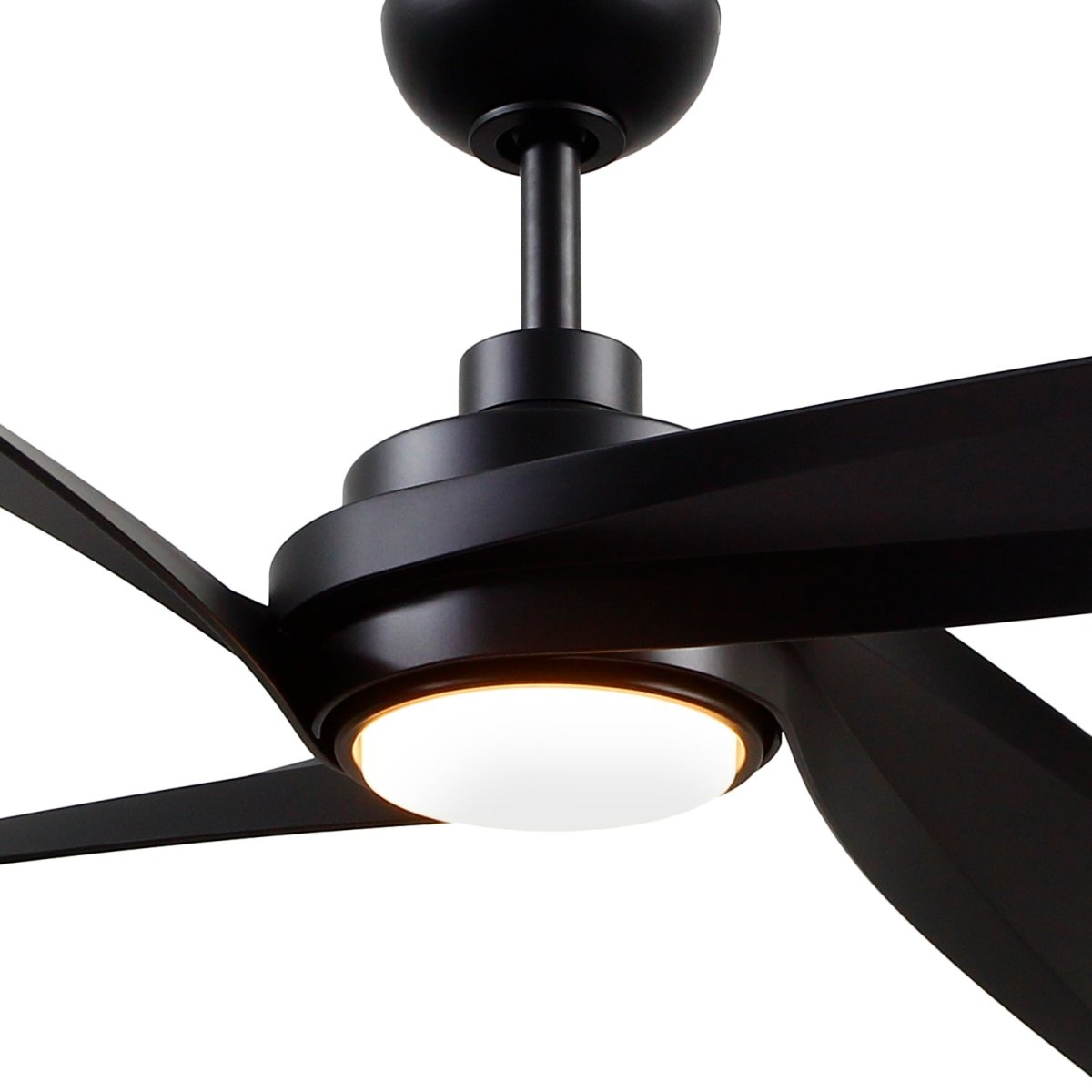 Ventilateur Horizon - Noir mat by Kuzco Lighting | Luminaires & cie